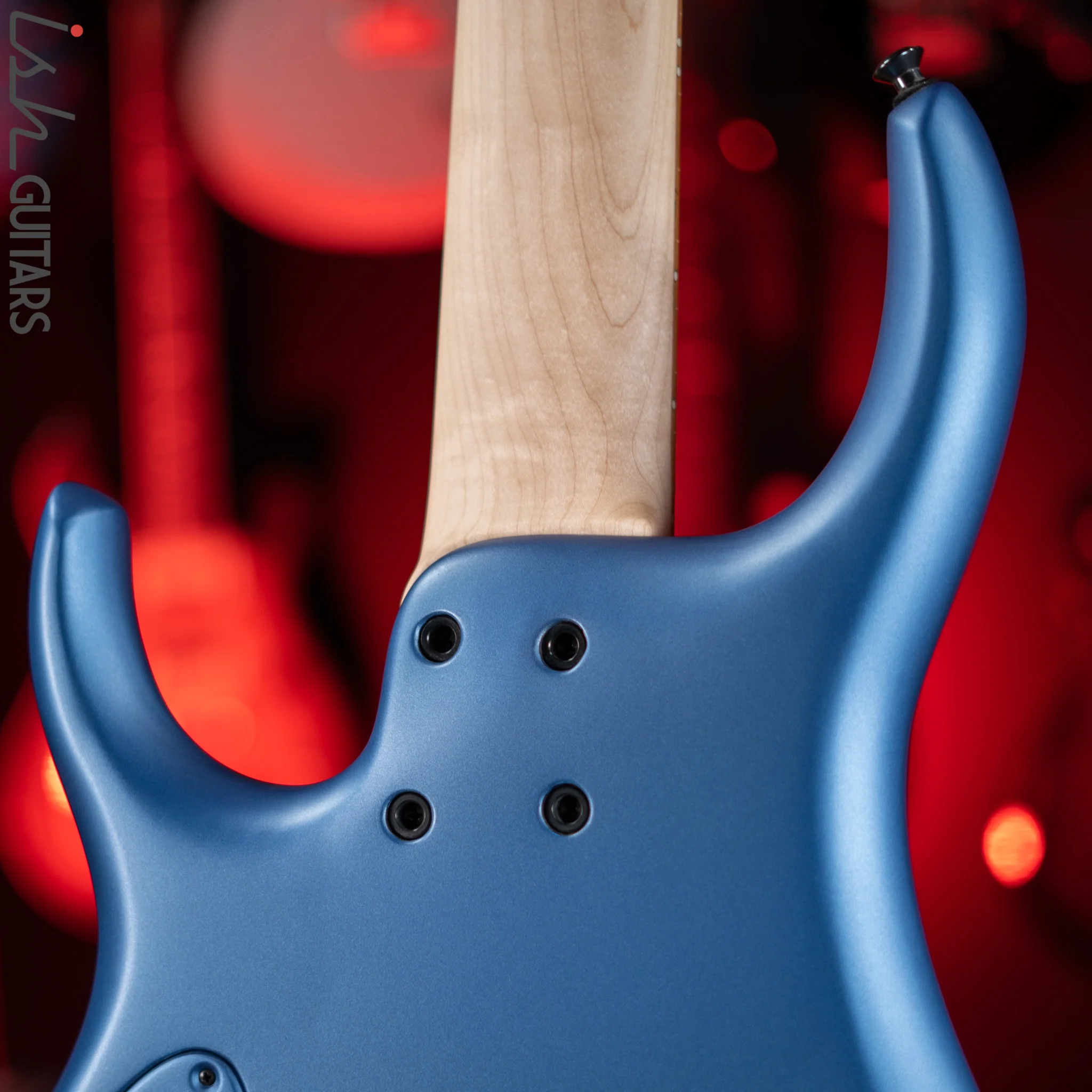 MTD H30D5-24 5-String Short Scale Headless Bass Lake Placid Blue Satin - Image 8