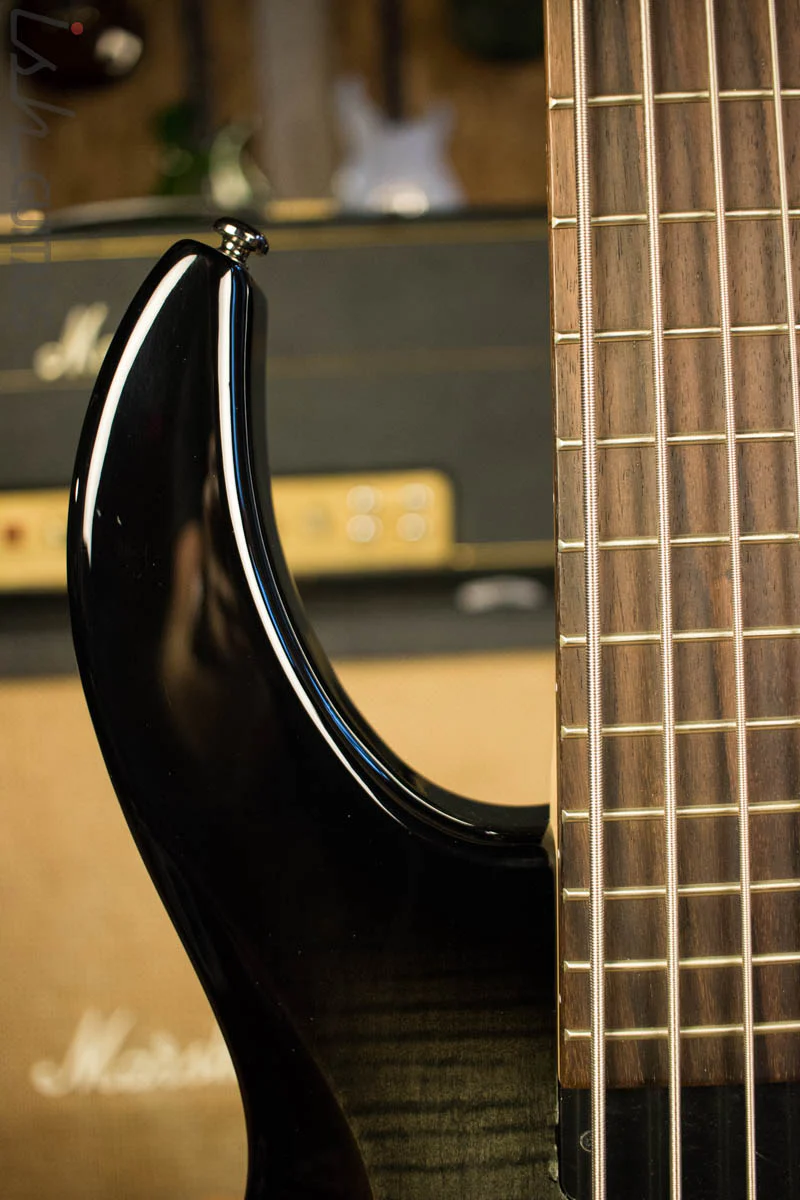 MTD Kingston Saratoga DLX Trans Black Burst 5 String - Image 3