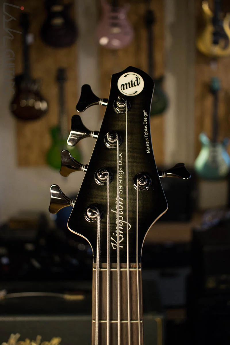MTD Kingston Saratoga DLX Trans Black Burst 5 String - Image 5