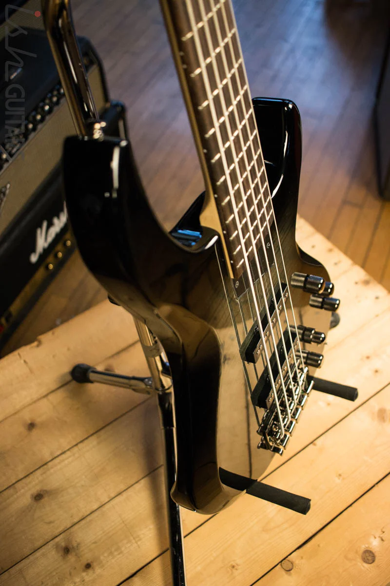 MTD Kingston Saratoga DLX Trans Black Burst 5 String - Image 6