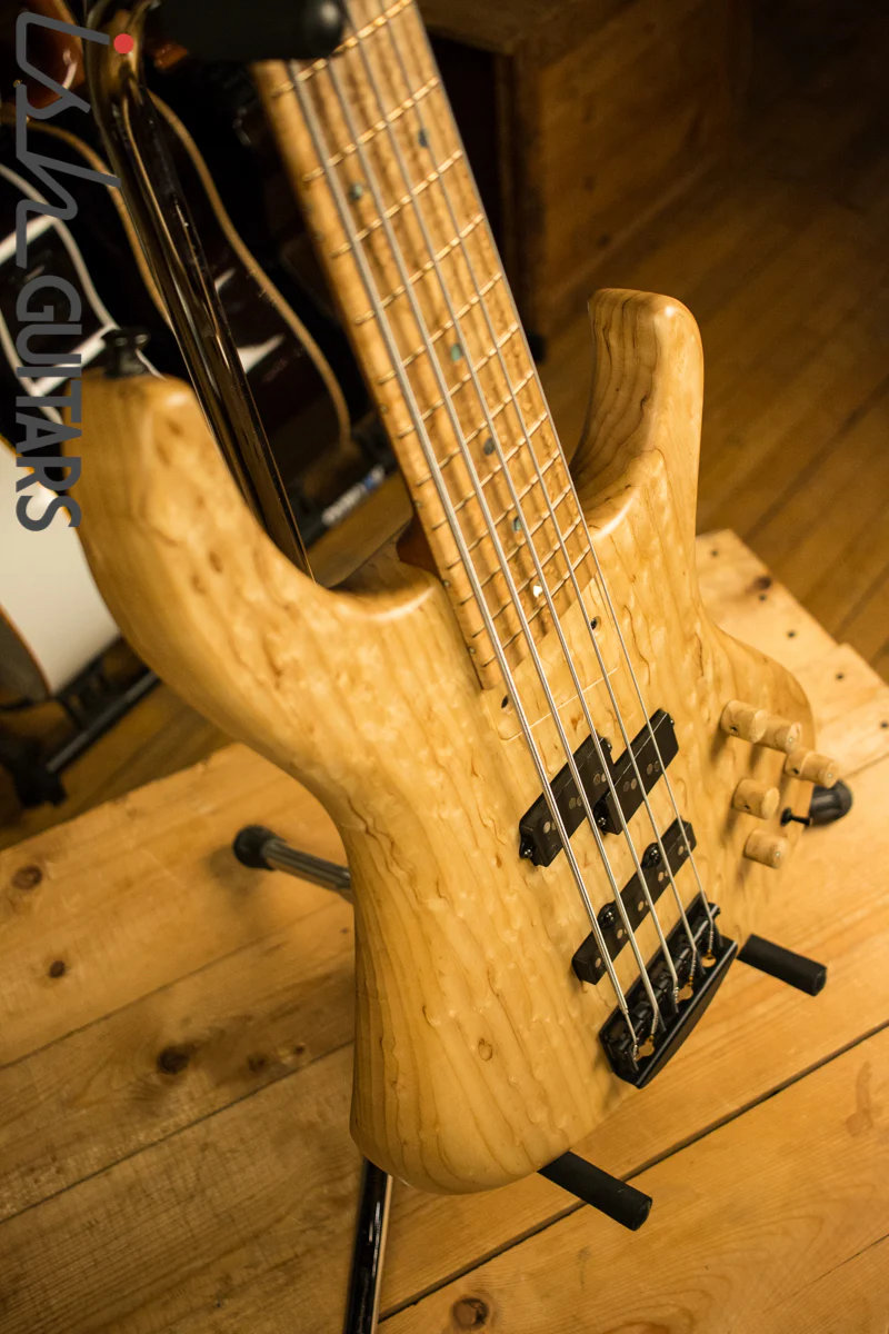 MTD Saratoga 5 String 2017 NAMM Bass Guitar Toma Ash - Image 7