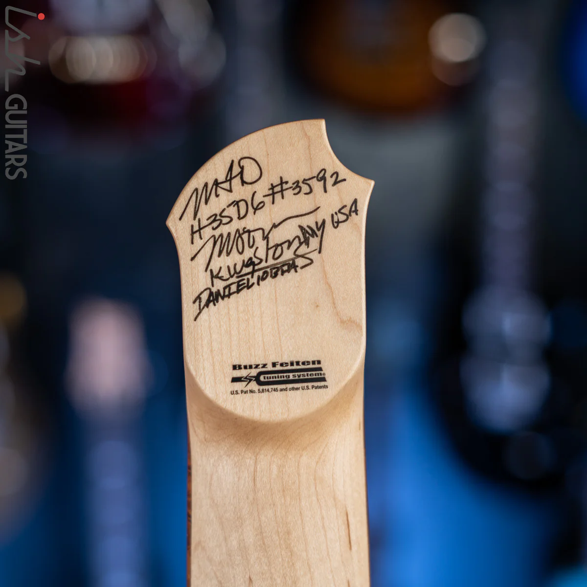 MTD USA 635-24 (H35D6) Headless Bass Roasted Birds Eye Maple - Image 11