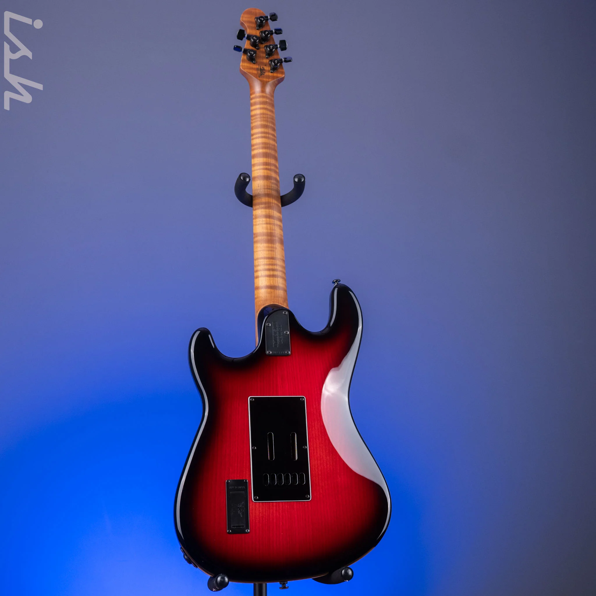 2022 Ernie Ball Music Man Cutlass HT SSS Raspberry Burst - Image 8