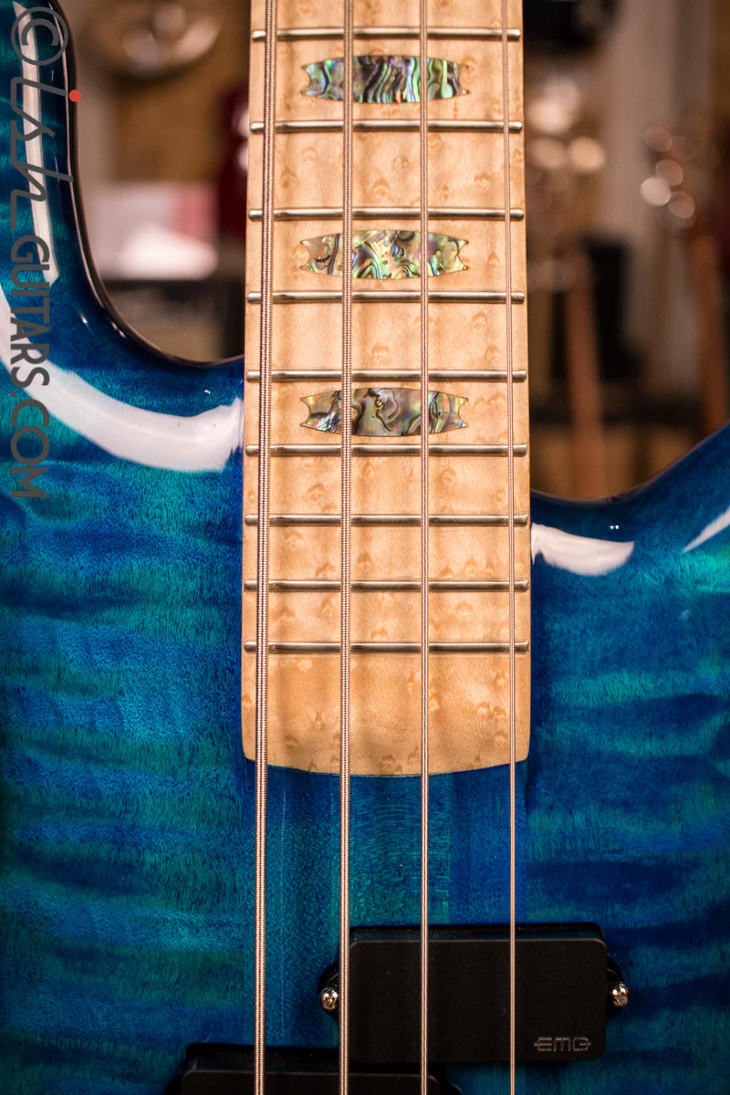 NAMM Spector NS-2 Bahama Blue Gloss Bass Guitar - Image 5