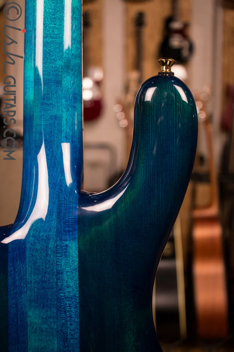 NAMM Spector NS-2 Bahama Blue Gloss Bass Guitar - Image 9