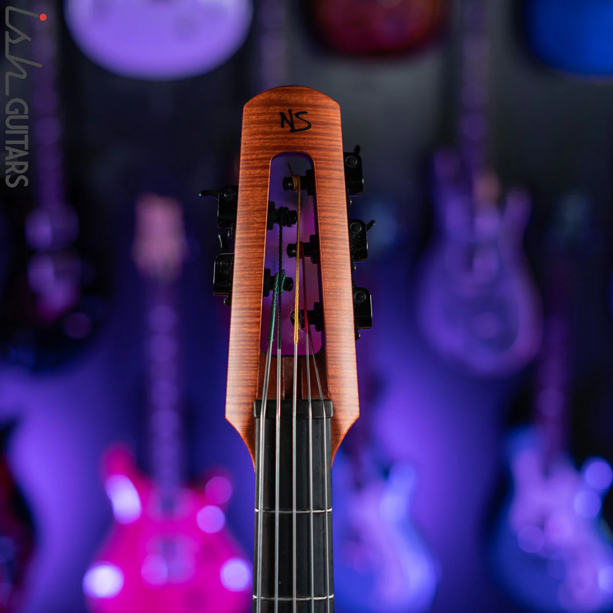NS Design CR5 Fretted OMNI 5 String Stand up Bass - Image 3