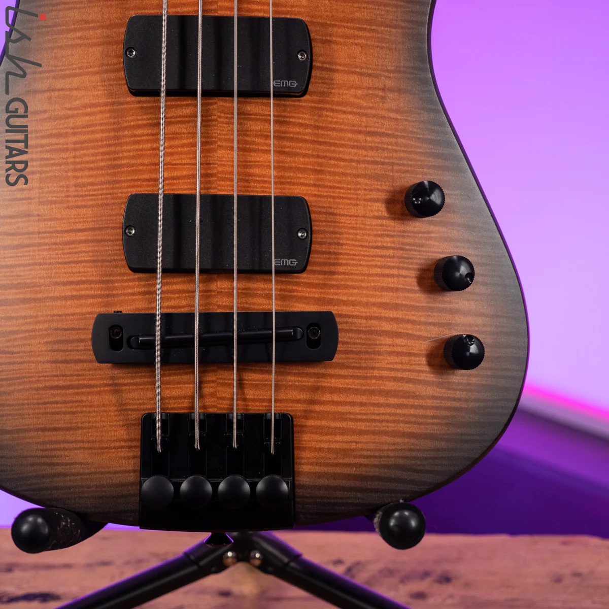 NS Designs NXT4a Radius Bass Guitar - Image 4