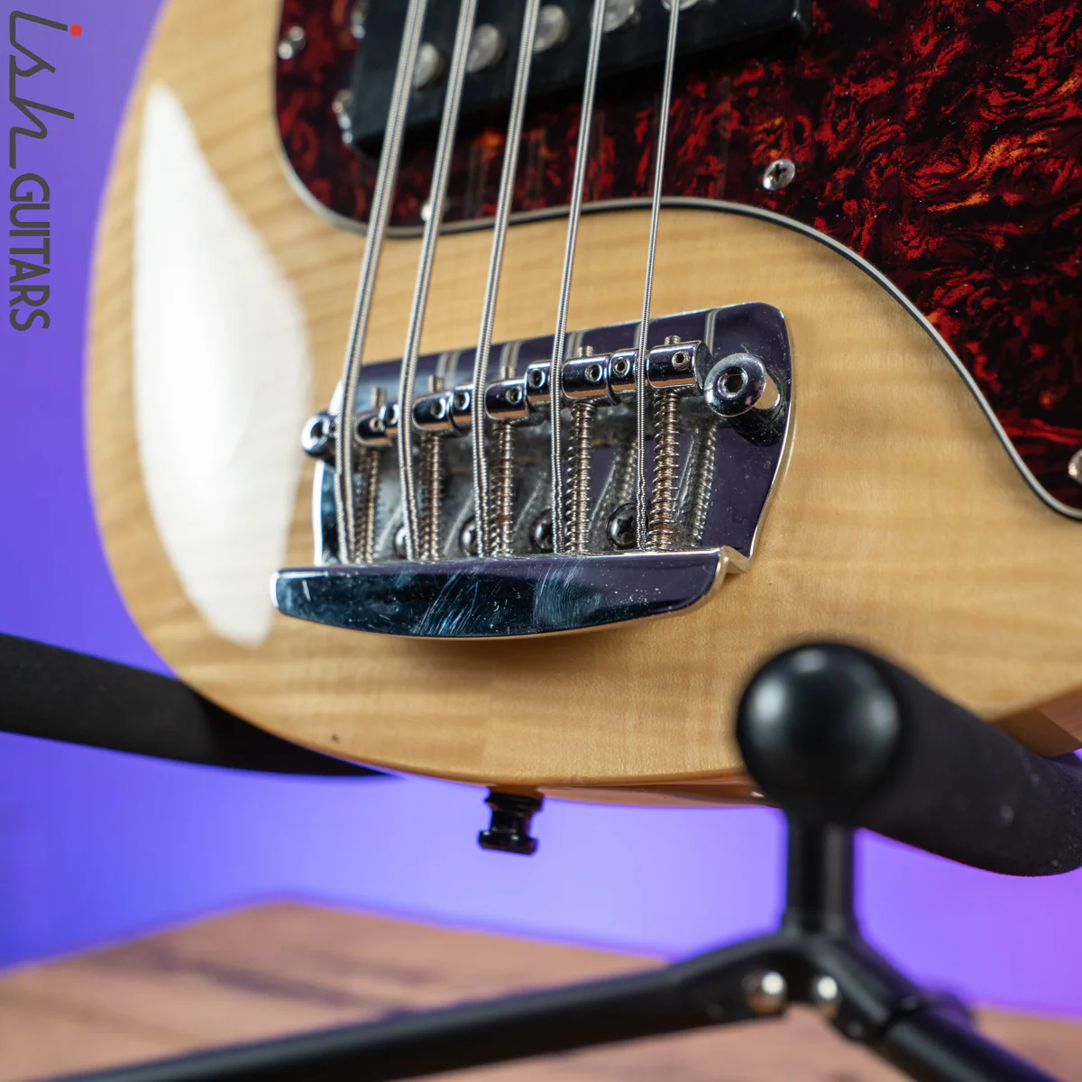OLP 5 String Bass Natural - Image 9