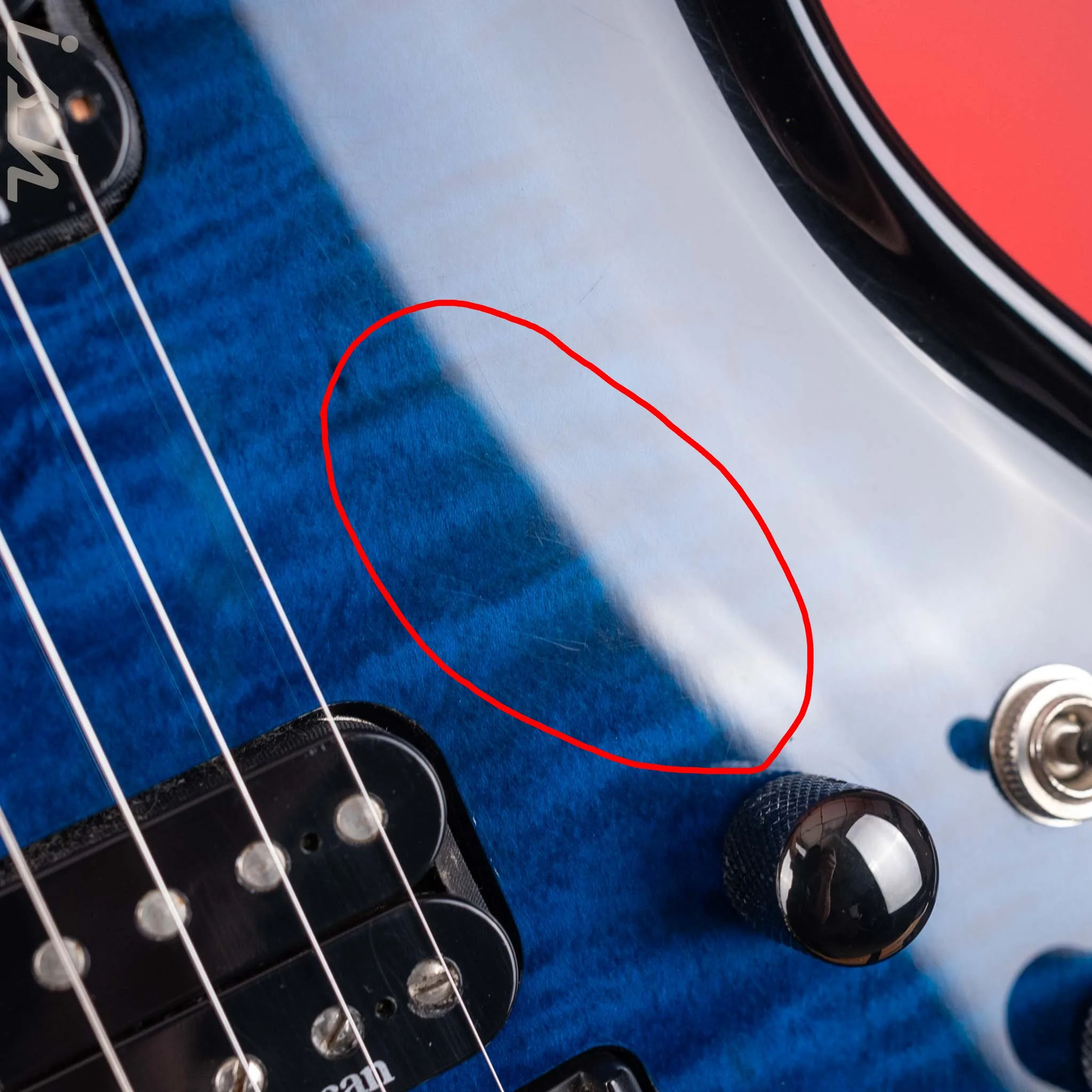 Parker Fly Mojo Trans Blue Burst - Image 10
