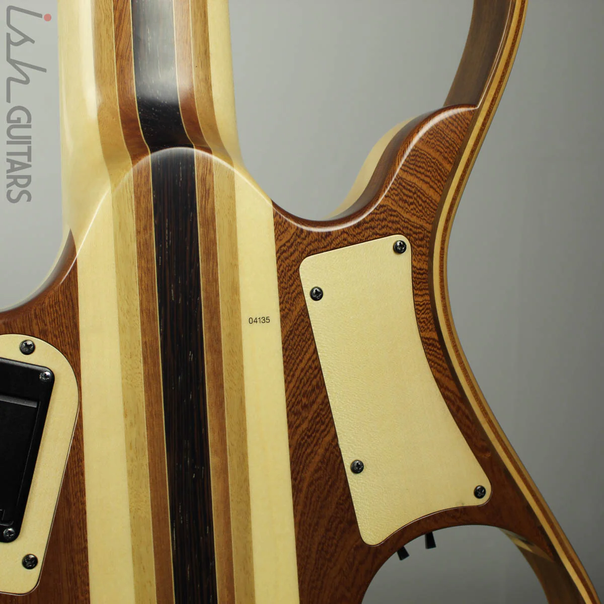 Paul Lairat Stega 6 Headless Figured Maple Fretboard Bass Guitar - Image 9