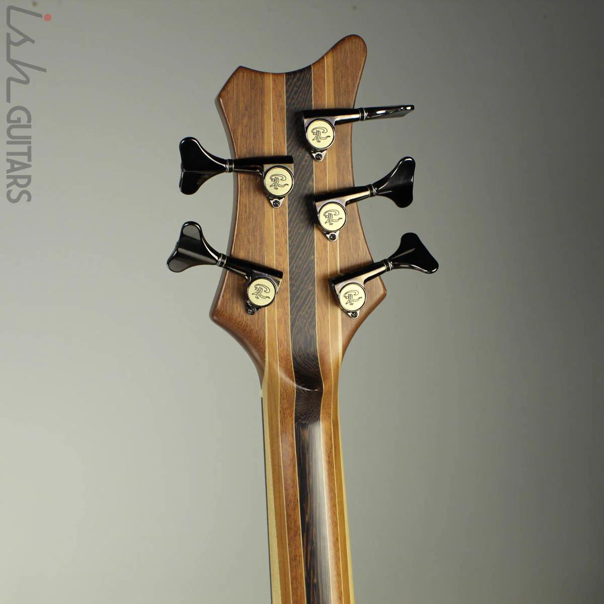 Paul Lairat Stega Luxe 5 String Koa Bass Guitar - Image 9