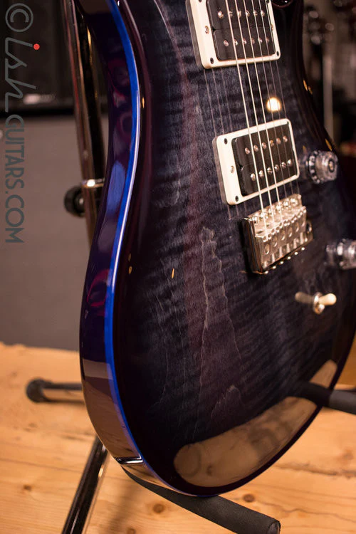 Paul Reed Smith CE24 Custom Color Grey Black Blue Burst - Image 7