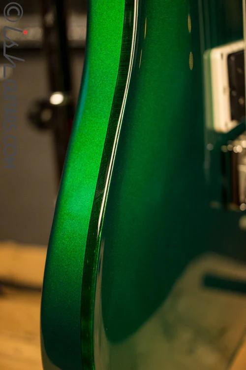 Paul Reed Smith CE24 Custom Color Metallic Green with Green Stained Binding - Image 8
