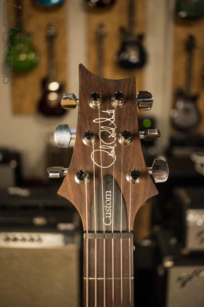 2018 PRS Paul Reed Smith Custom 24 Evergreen Charcoal Burst Pattern Thin - Image 5