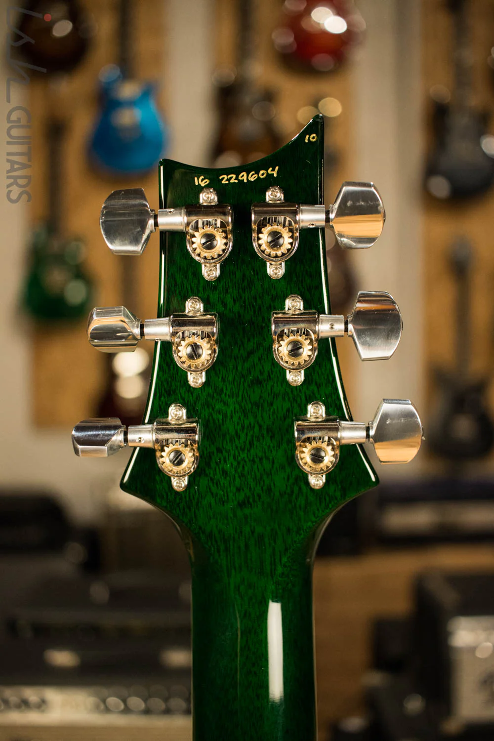 2016 Paul Reed Smith McCarty 594 One Piece Ten Top Custom Jade Color - Image 9