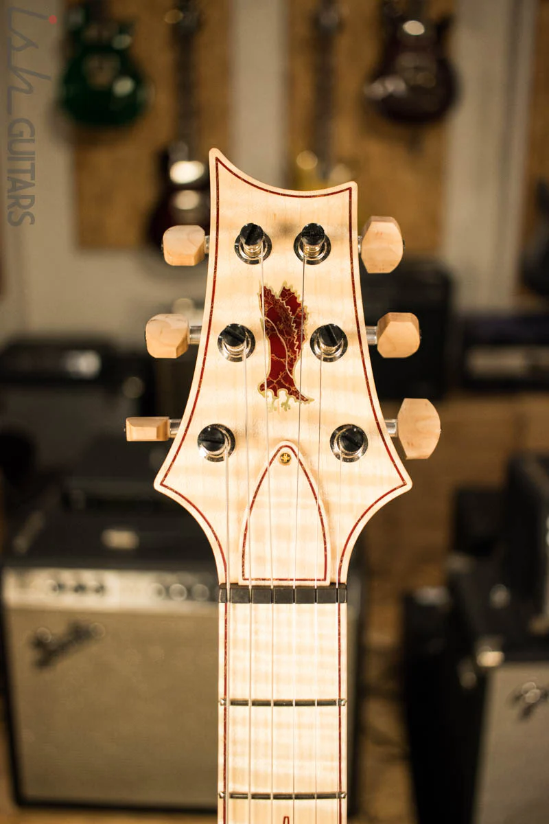 Paul Reed Smith Private Stock Custom 24 Aqua Violet Quilted Maple Top Flamed Maple Neck - Image 7