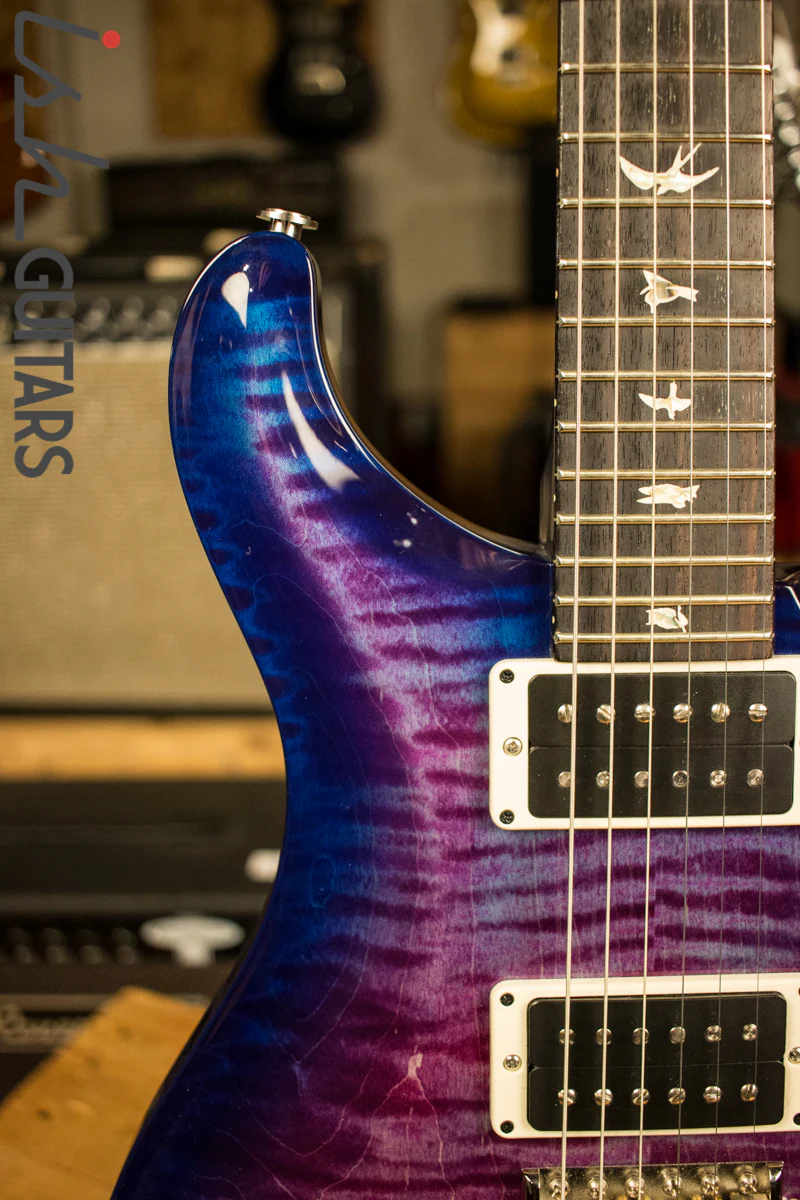 Paul Reed Smith PRS Custom 24 Custom Color Bruise Burst Electric Guitar - Image 3