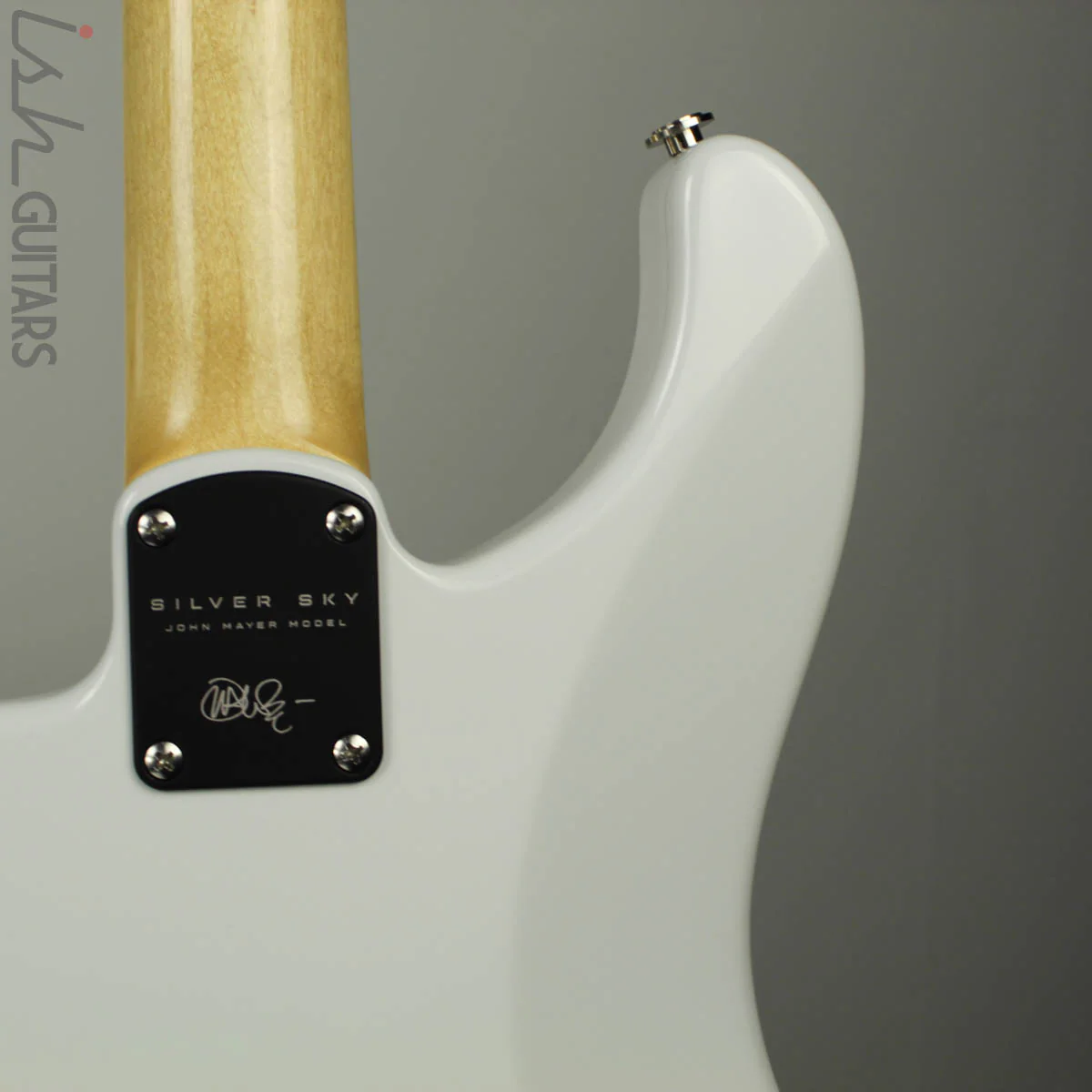 2018 Paul Reed Smith PRS John Mayer Silver Sky Electric Guitar Frost (GIG BAG) - Image 8