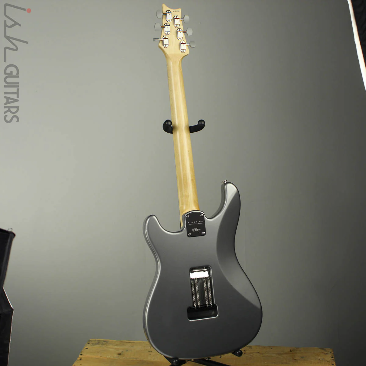2018 Paul Reed Smith PRS John Mayer Silver Sky Guitar Tungsten (GIG BAG) - Image 6