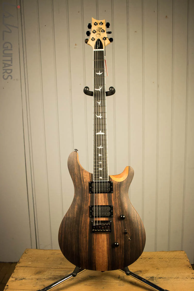 Paul Reed Smith PRS Mark Holcomb SE Macassar Ebony Natural Satin Ish Guitars Exclusive #20 - Image 2