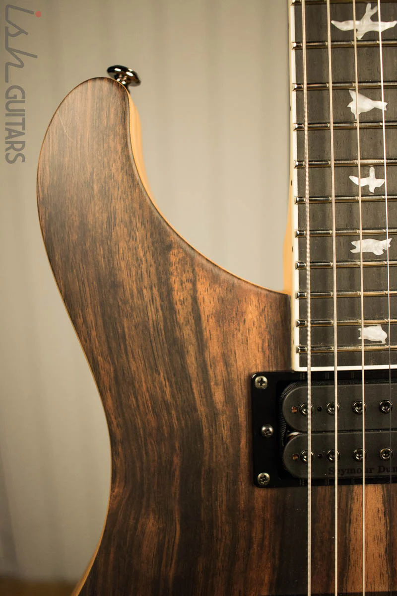 Paul Reed Smith PRS Mark Holcomb SE Macassar Ebony Natural Satin Ish Guitars Exclusive #22 - Image 3