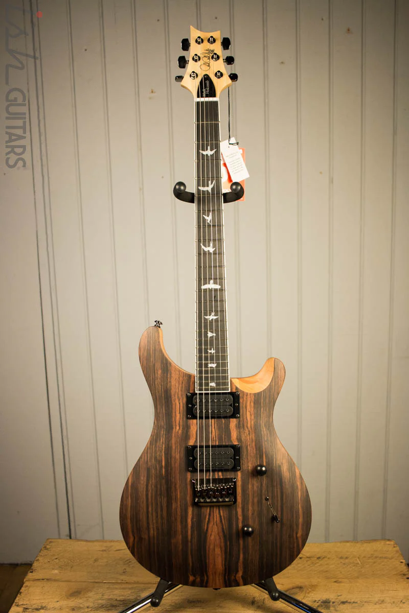 Paul Reed Smith PRS Mark Holcomb SE Macassar Ebony Natural Satin Ish Guitars Exclusive #25 - Image 2