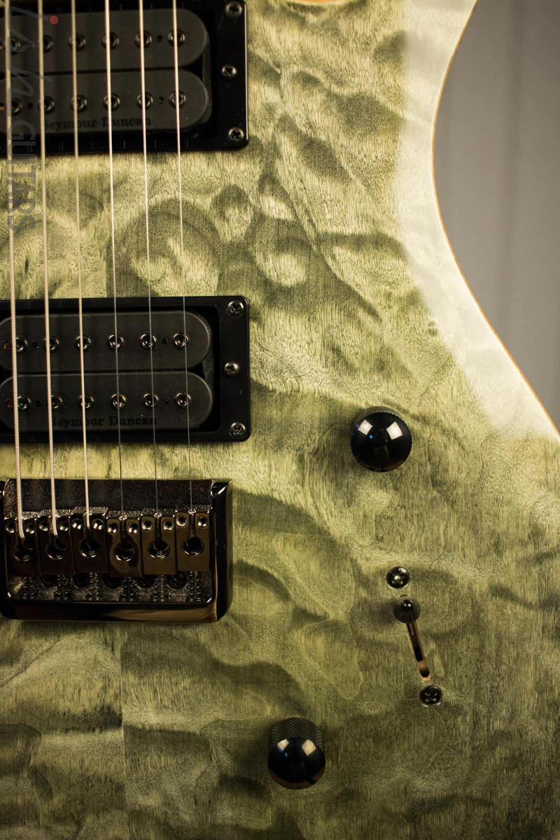 Paul Reed Smith PRS Mark Holcomb SE Quilted Maple Trampas Green Ish Guitars Exclusive #6 (DEMO VIDEO) - Image 4