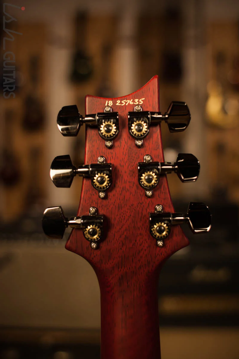 Paul Reed Smith PRS McCarty 594 Semi-Hollow Wood Library Dark Cherry Sunburst Satin Finish - Image 6