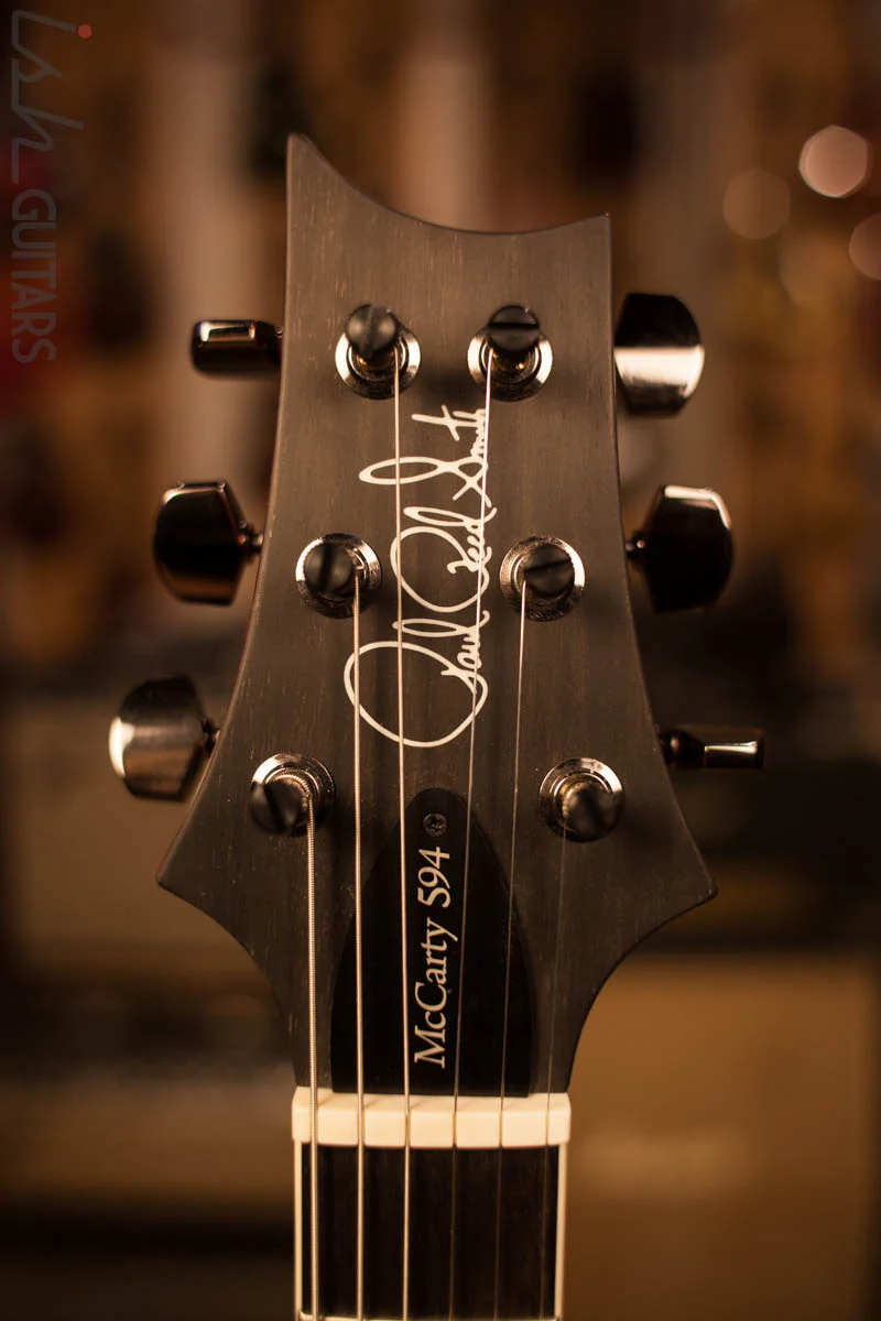 Paul Reed Smith PRS B-Stock McCarty 594 Semi-Hollow Wood Library Korina Neck Ebony Fretboard Korina Back  Faded McCarty Sunburst Satin Finish - Image 5