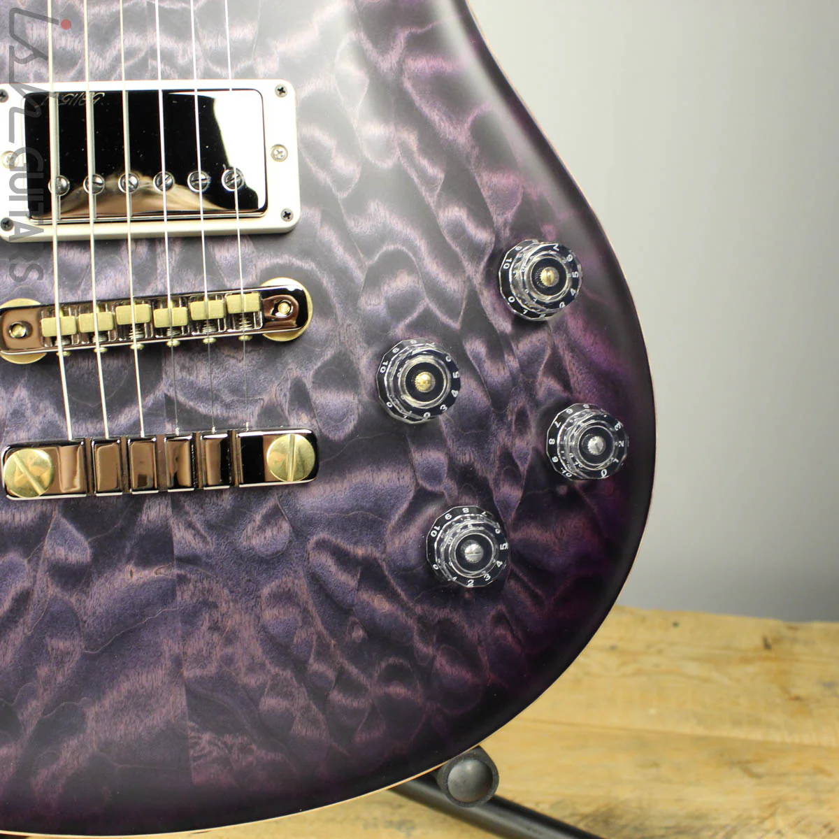 Paul Reed Smith PRS McCarty 594 Semi-Hollow Wood Library Faded Purple Burst Satin - Image 3