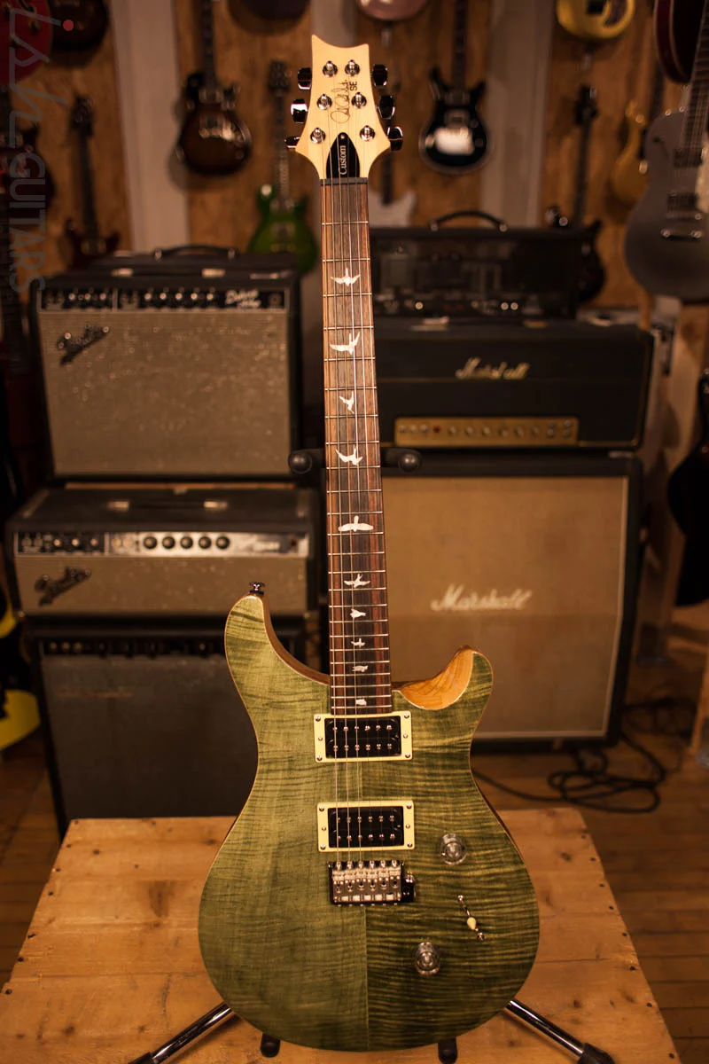 PRS Paul Reed Smith SE Custom 24 Trampas Green - Image 2