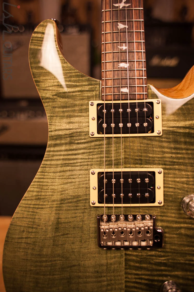 PRS Paul Reed Smith SE Custom 24 Trampas Green - Image 3