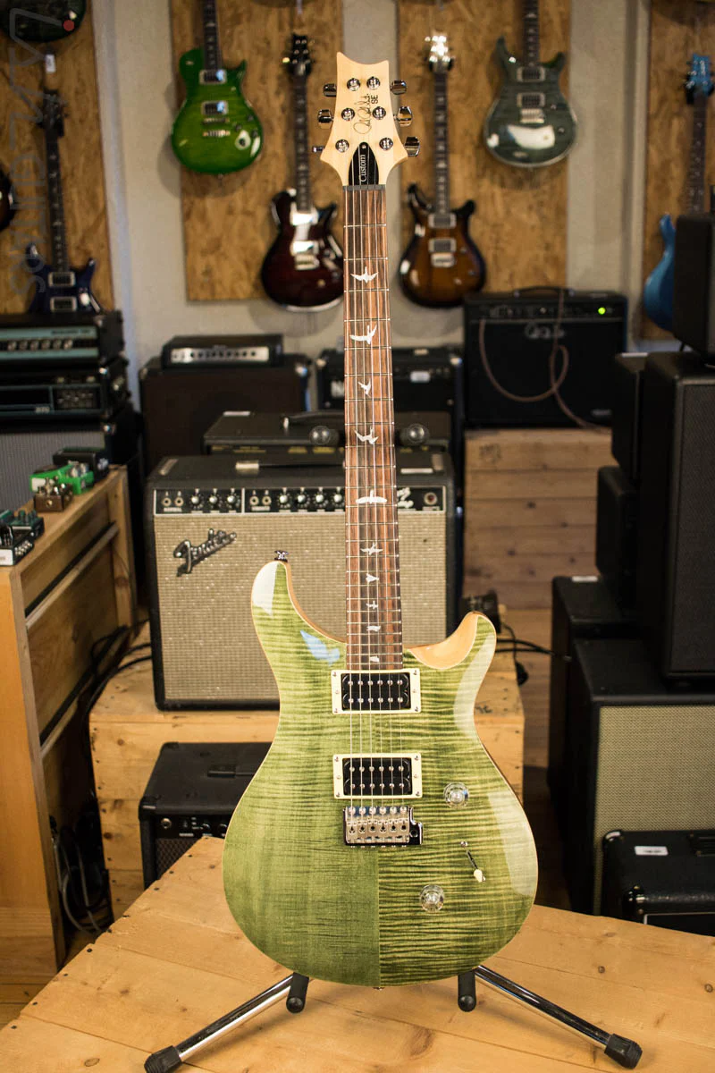 2018 Paul Reed Smith SE Custom 24 Trampas Green - Image 2
