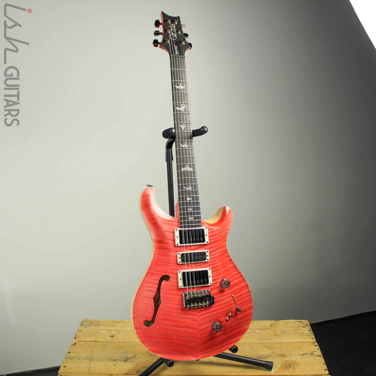2018 Paul Reed Smith PRS Special 22 Wood Library Bonnie Pink Swamp Ash Body - Image 2
