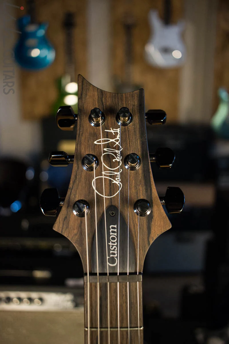 Paul Reed Smith Wood Library Custom 24/08 Satin Faded Blue Burst Quilted Maple Top Swamp Ash Body - Image 5