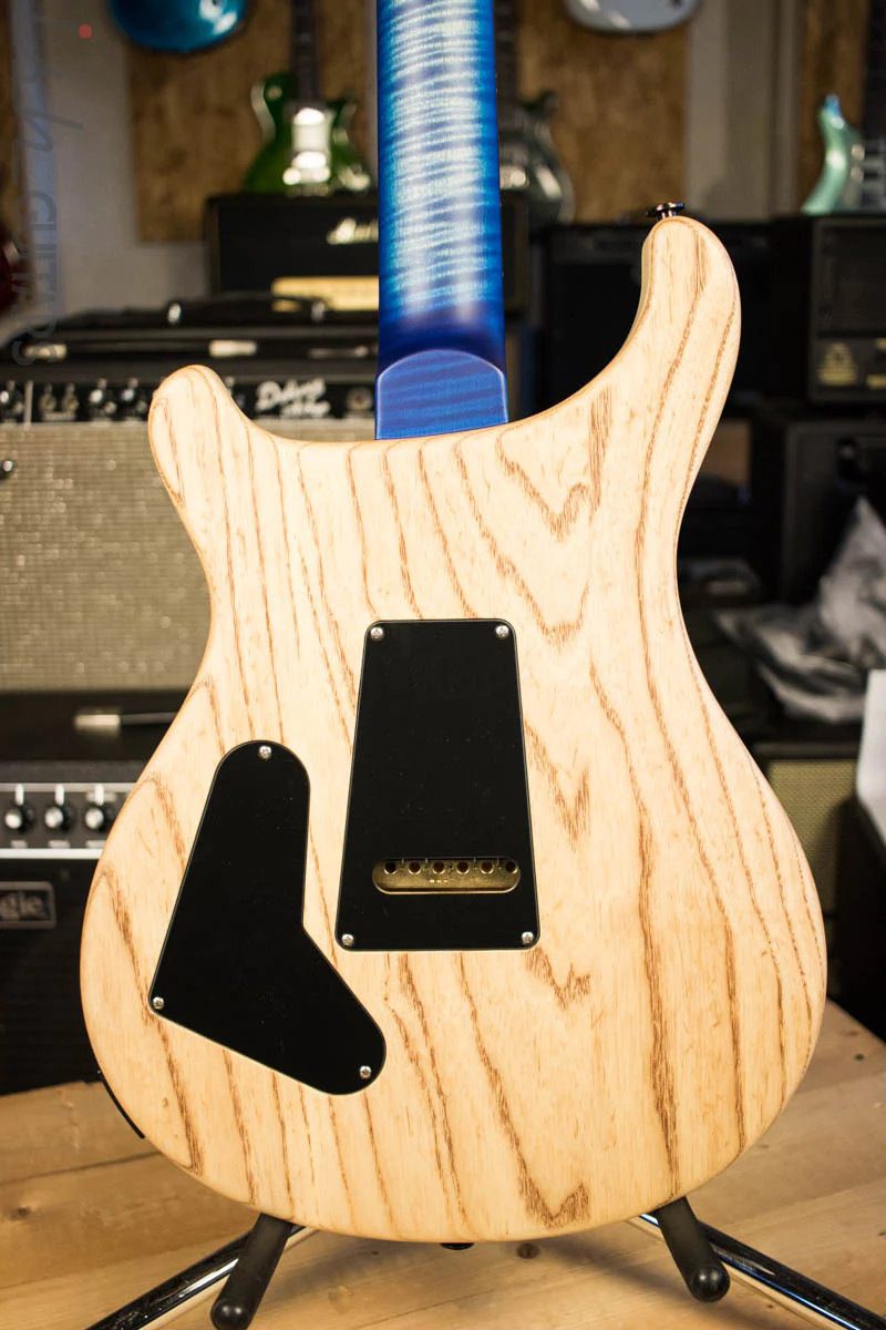 Paul Reed Smith Wood Library Custom 24/08 Satin Faded Blue Burst Quilted Maple Top Swamp Ash Body - Image 7