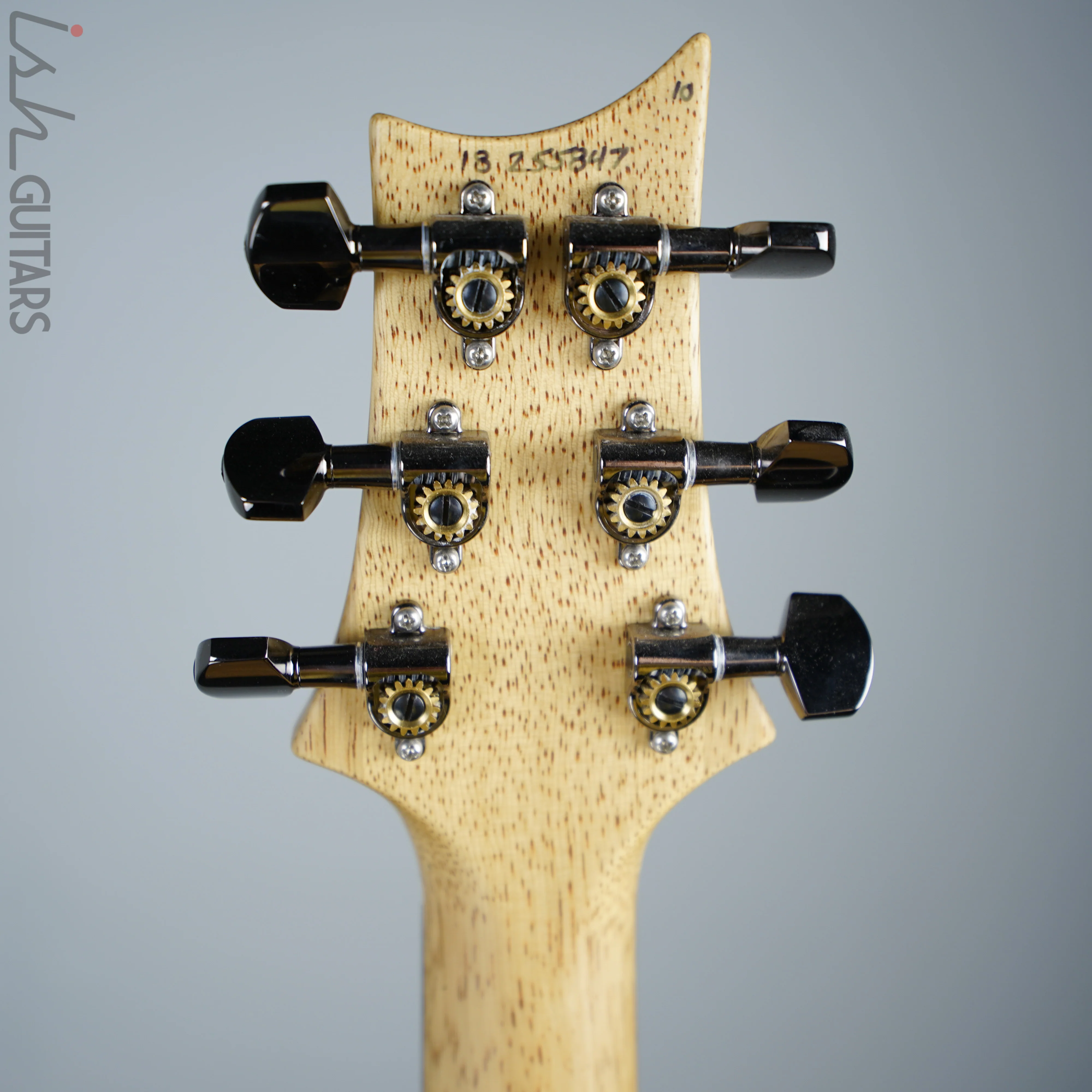 2018 Paul Reed Smith Wood Library Custom 24-08 Satin Red Tiger Quilted Maple Top Korina Body and Neck - Image 11