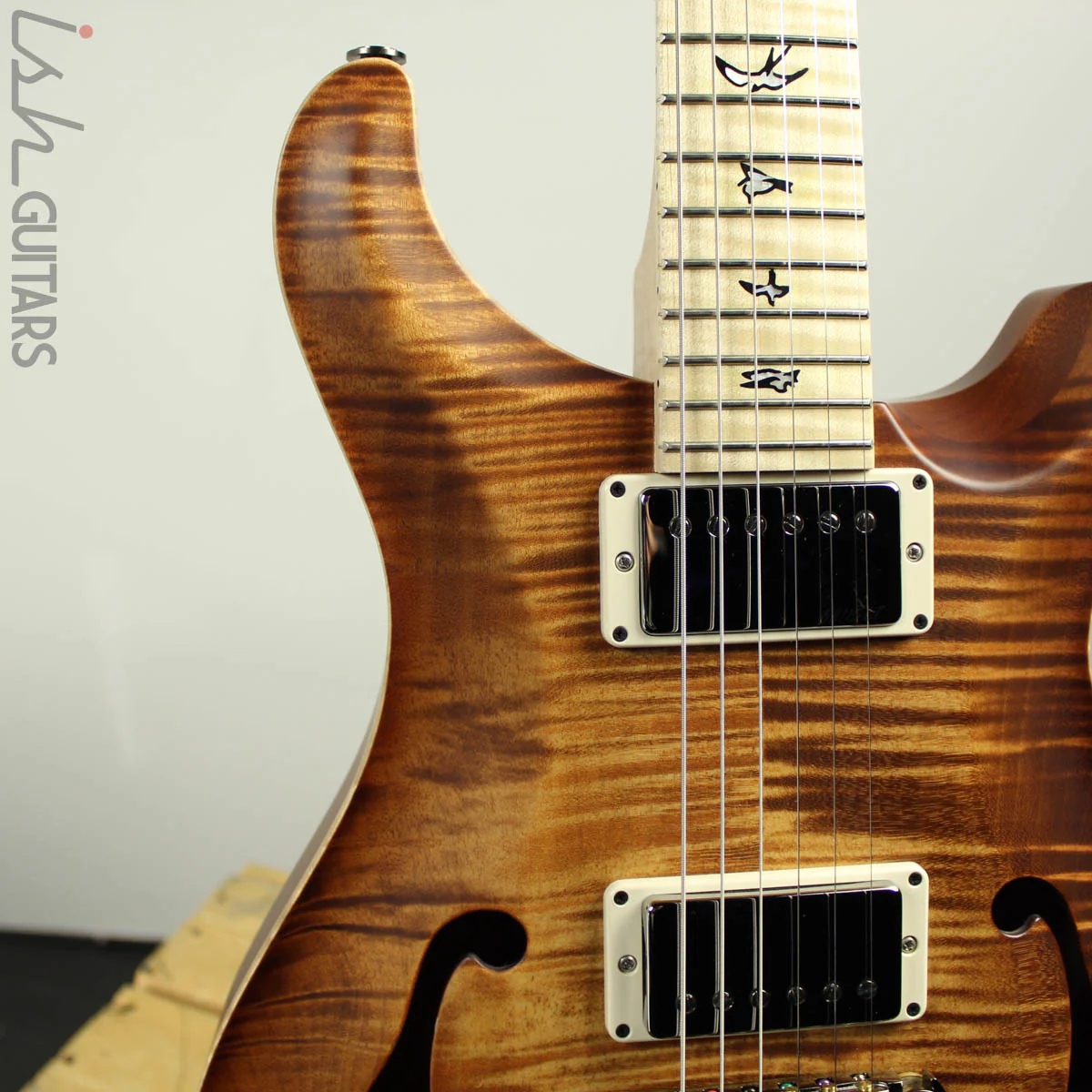 Paul Reed Smith Wood Library Hollowbody I 10 Top Copperhead Burst - Image 3
