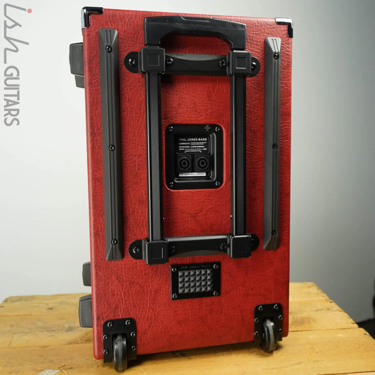 Phil Jones Bass Compact-8 C8 800W Bass Cabinet Red - Image 2