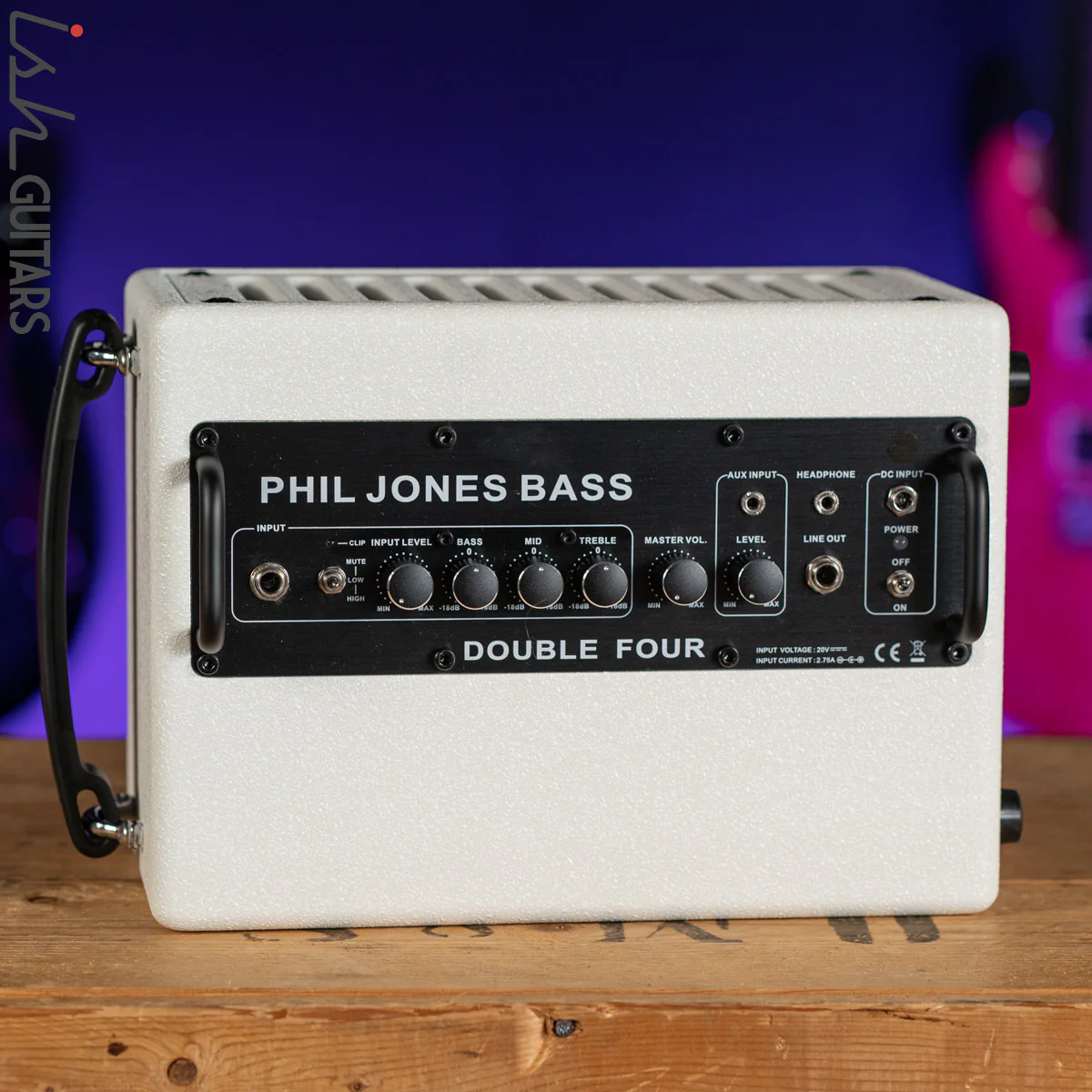 Phil Jones Bass Double Four BG-75 Combo Amp White Demo - Image 2