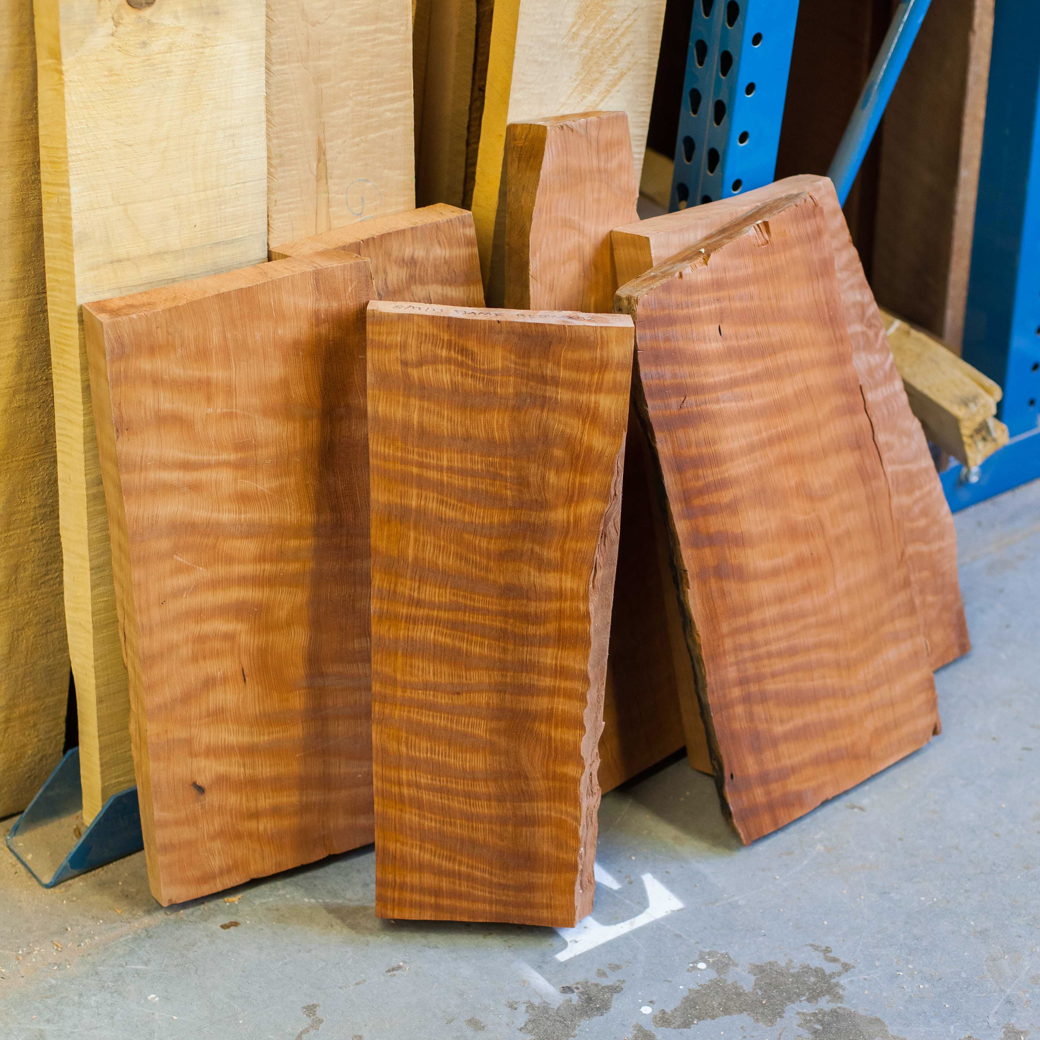 PRE-ORDER Fodera Flamed Redwood Emperor 5 Standard Special E5S - Image 3