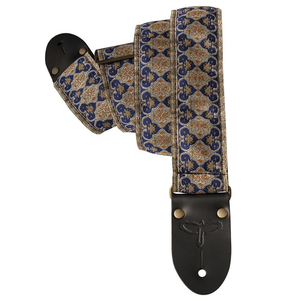 PRS 2” Retro Guitar Strap Blue/Silver Limited Edition - Image 4