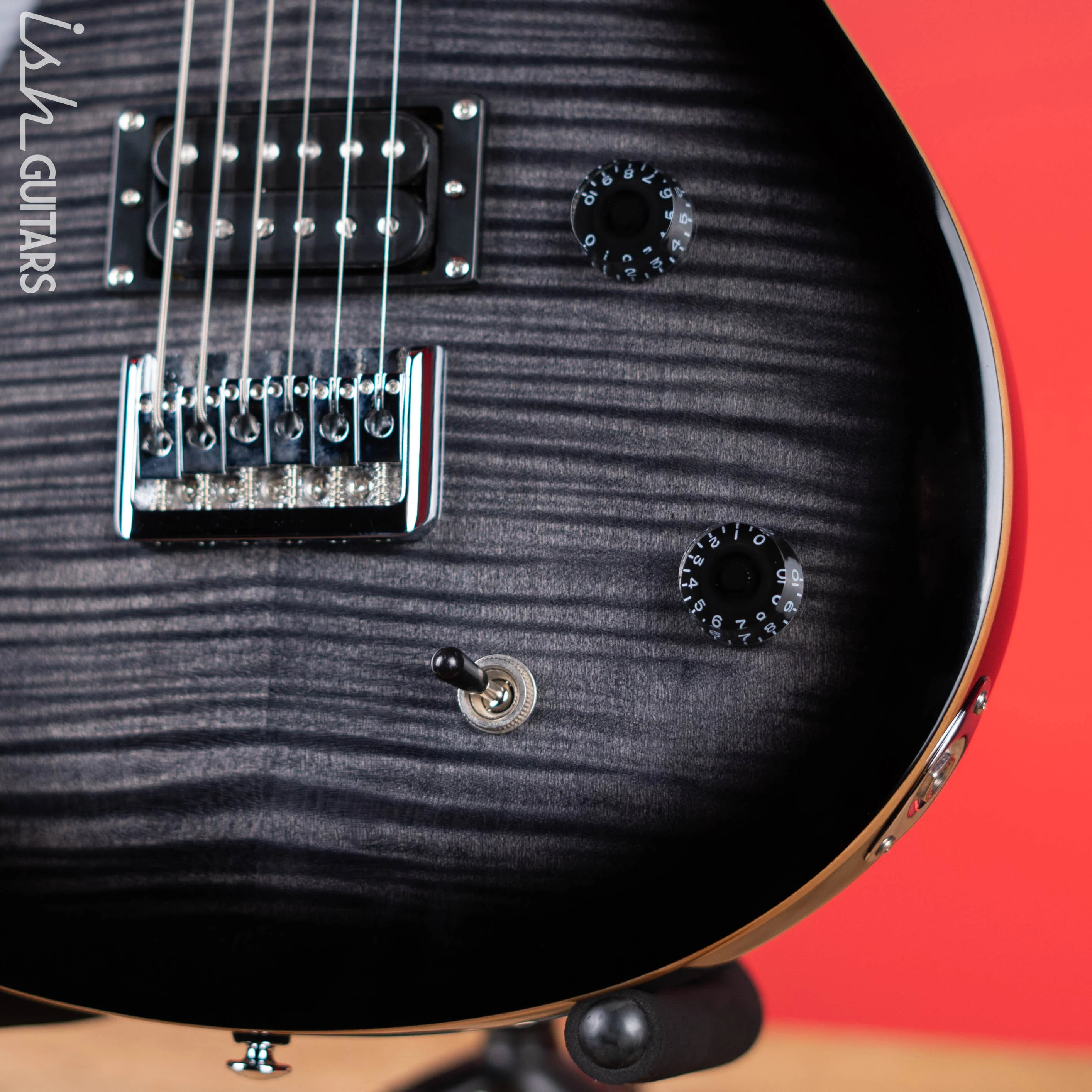 PRS SE 277 Baritone Charcoal Burst - Image 4