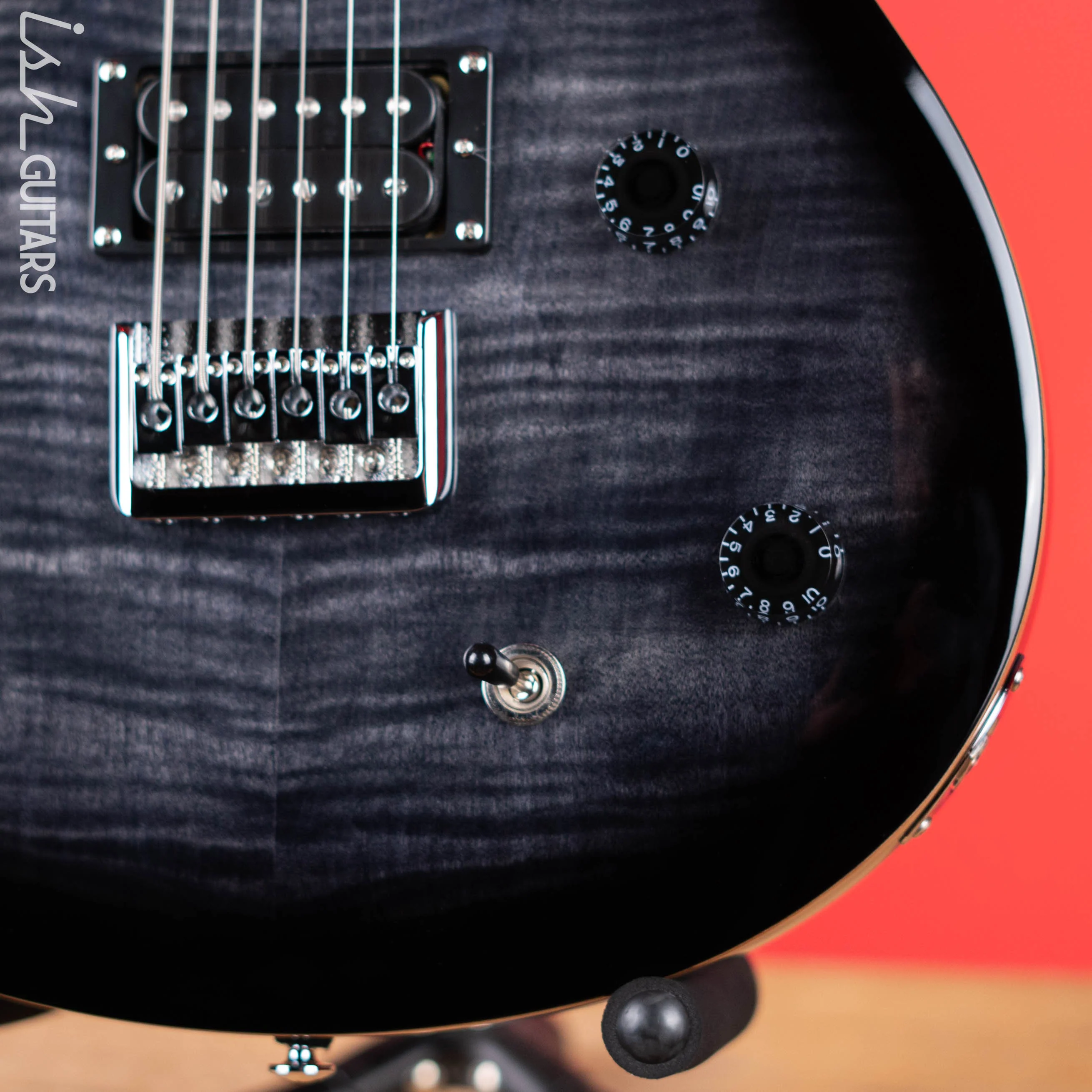 PRS SE 277 Baritone Charcoal Burst - Image 4