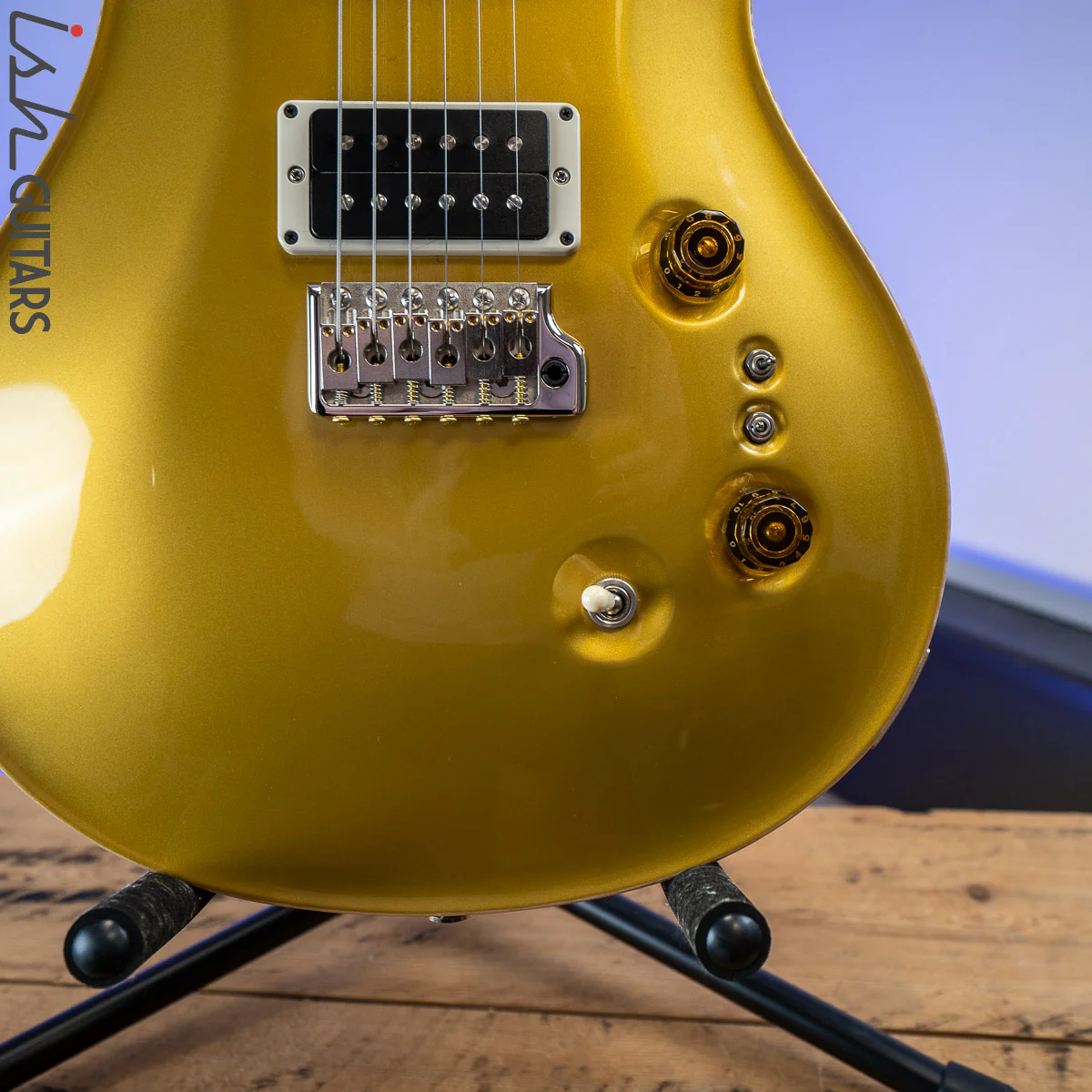 2019 PRS 35th Anniversary Custom 24 Gold Top Cherry Back - Image 4