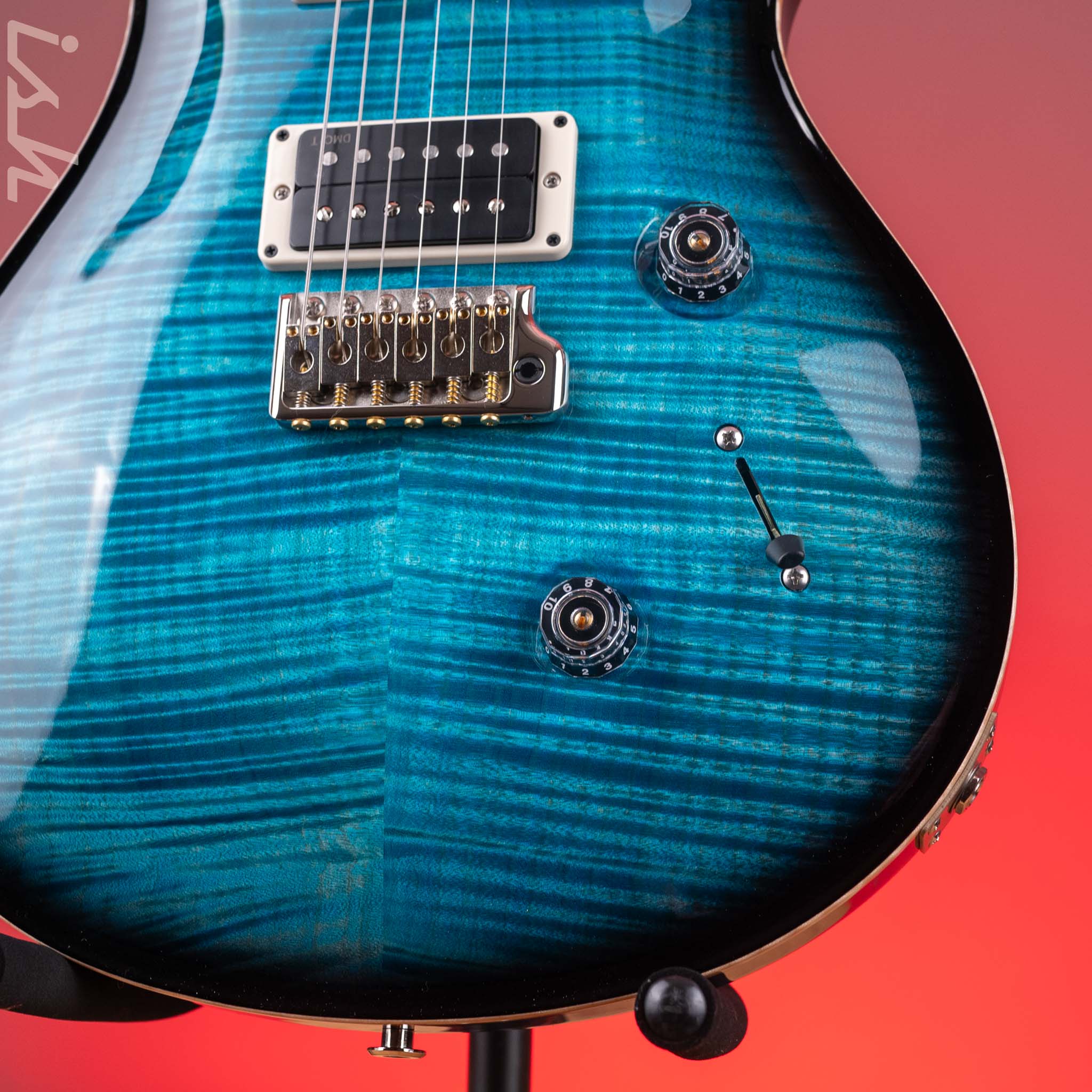 PRS 40th Anniversary Custom 24 Limited Edition Sub Zero Smokeburst Demo - Image 5