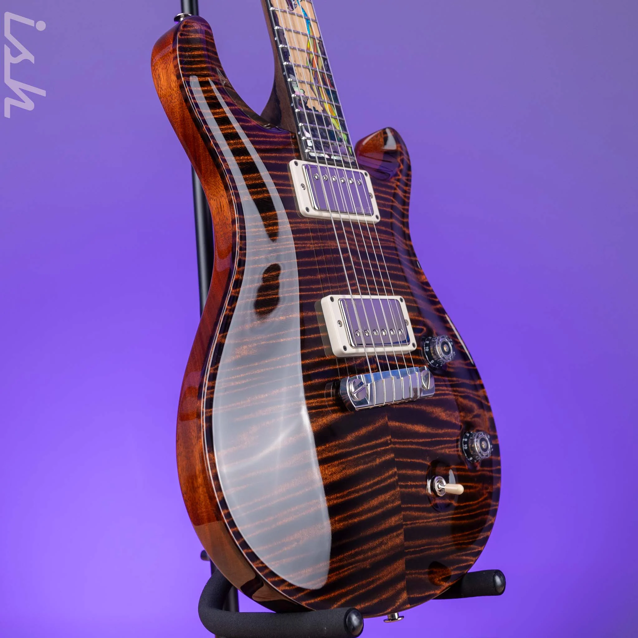 PRS 40th Anniversary Private Stock Dragon Limited Burnt Chestnut - Image 3