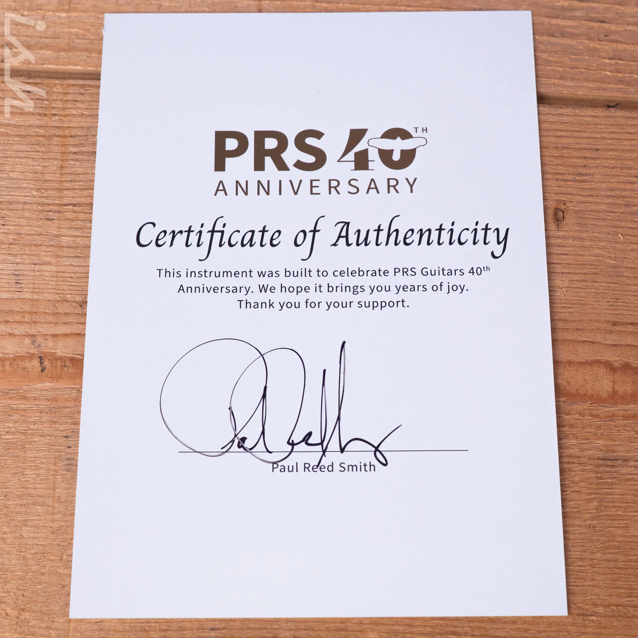 PRS 40th Anniversary Special Semi-Hollow Limited Edition Yellow Tiger - Image 15