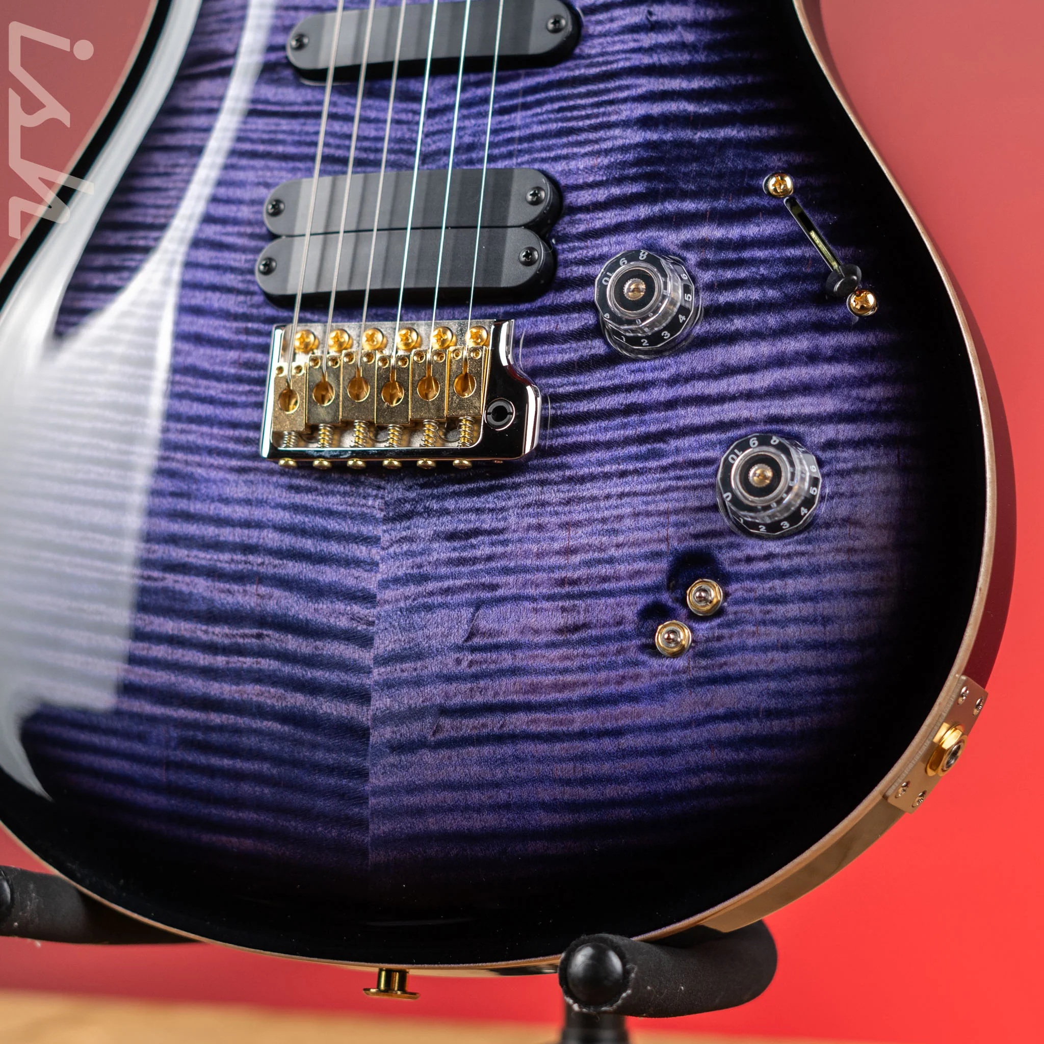 PRS 509 10 Top Purple Mist Electric Guitar - Image 4