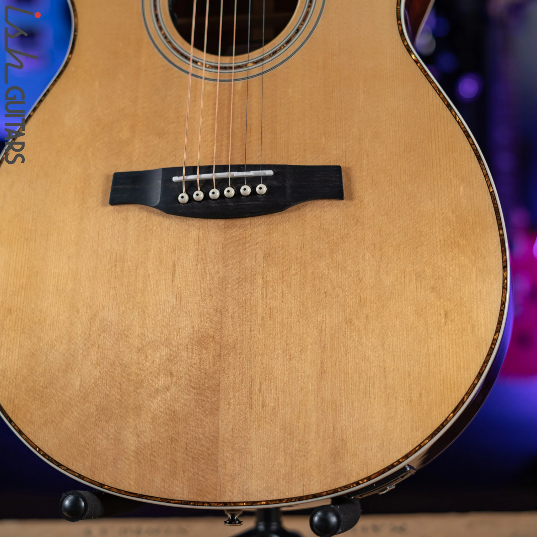 2021 PRS SE Angelus A40E Acoustic Electric Guitar Natural - Image 5